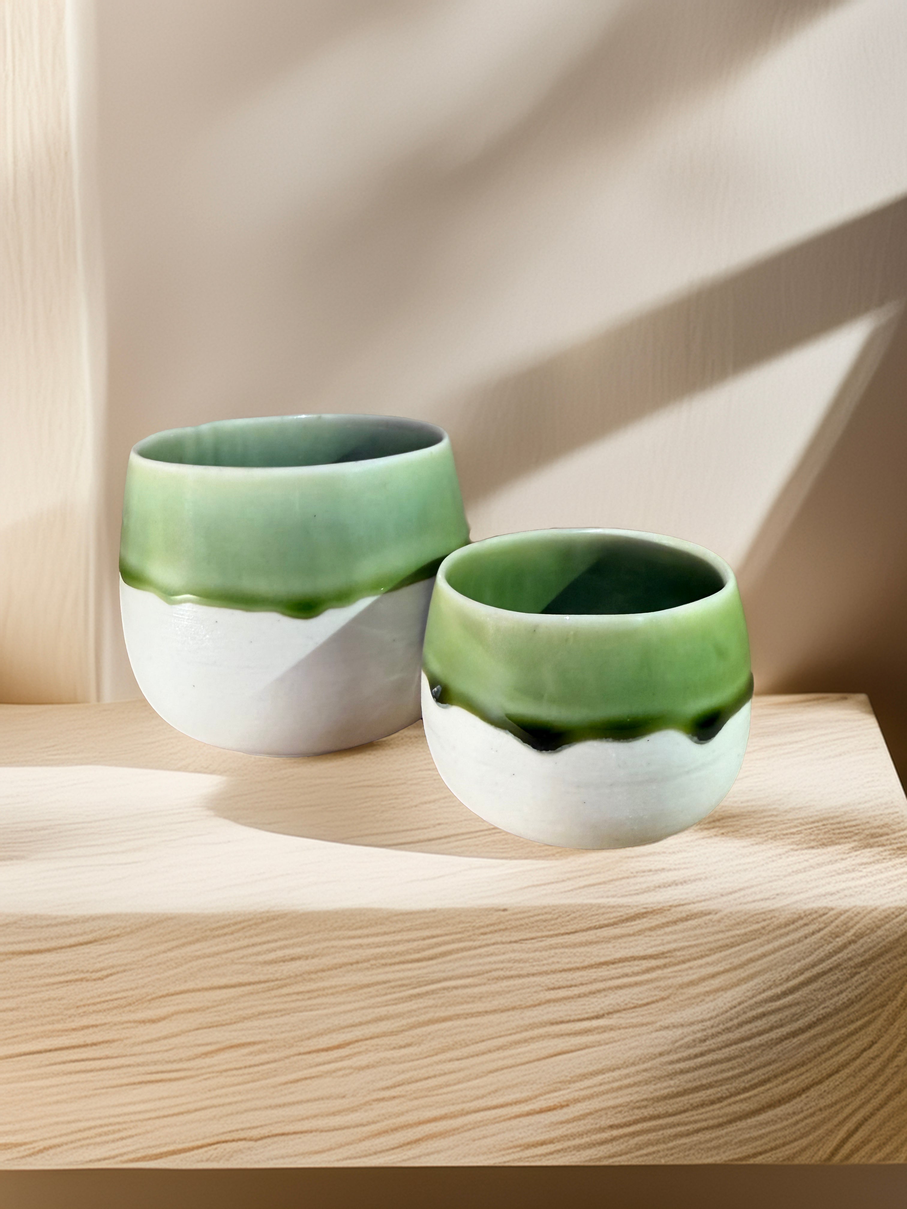 Lunis İkili El İşi Bardak Seti