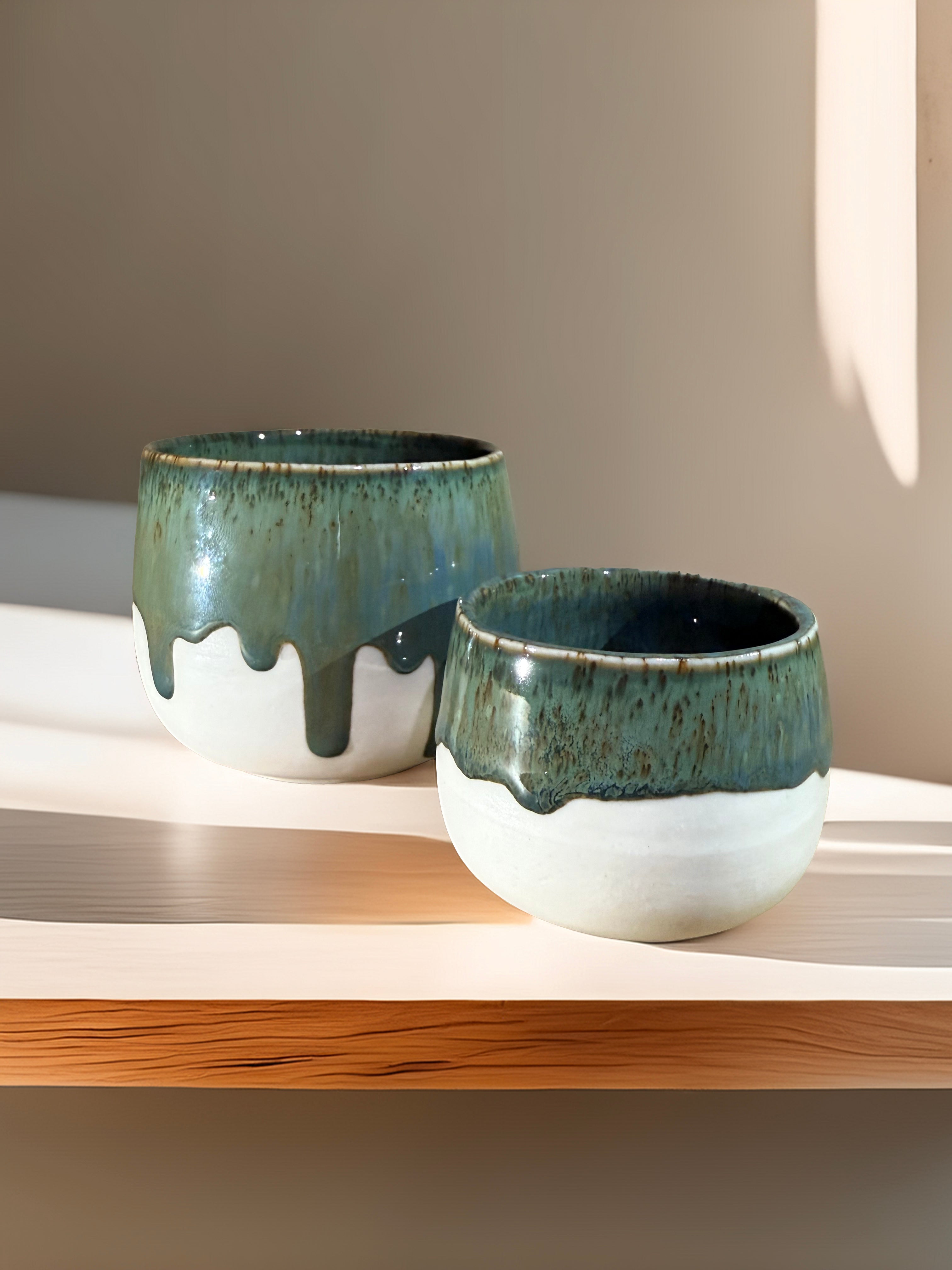 Tevera İkili El İşi Bardak Seti