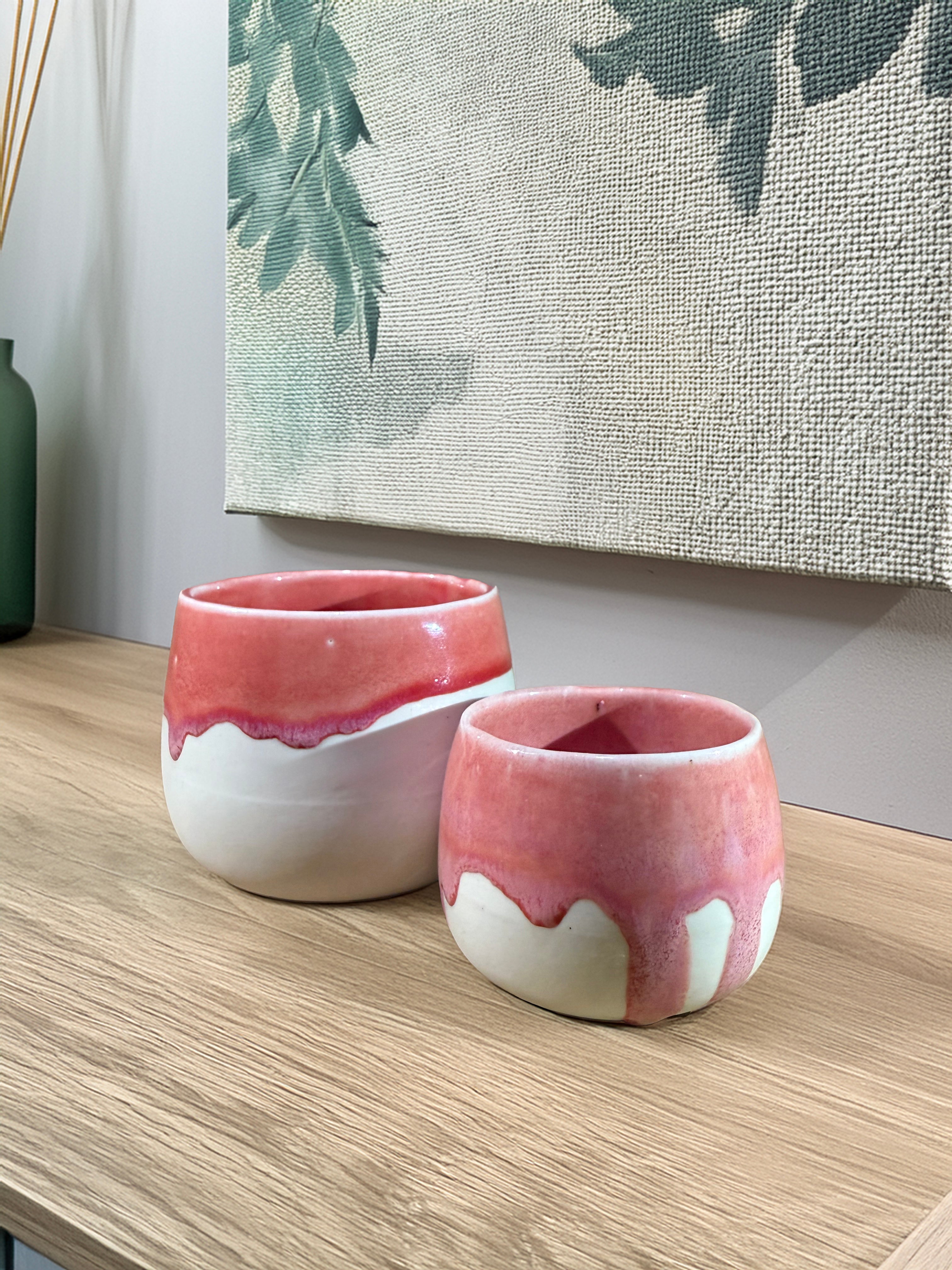 Viridis İkili El İşi Bardak Seti