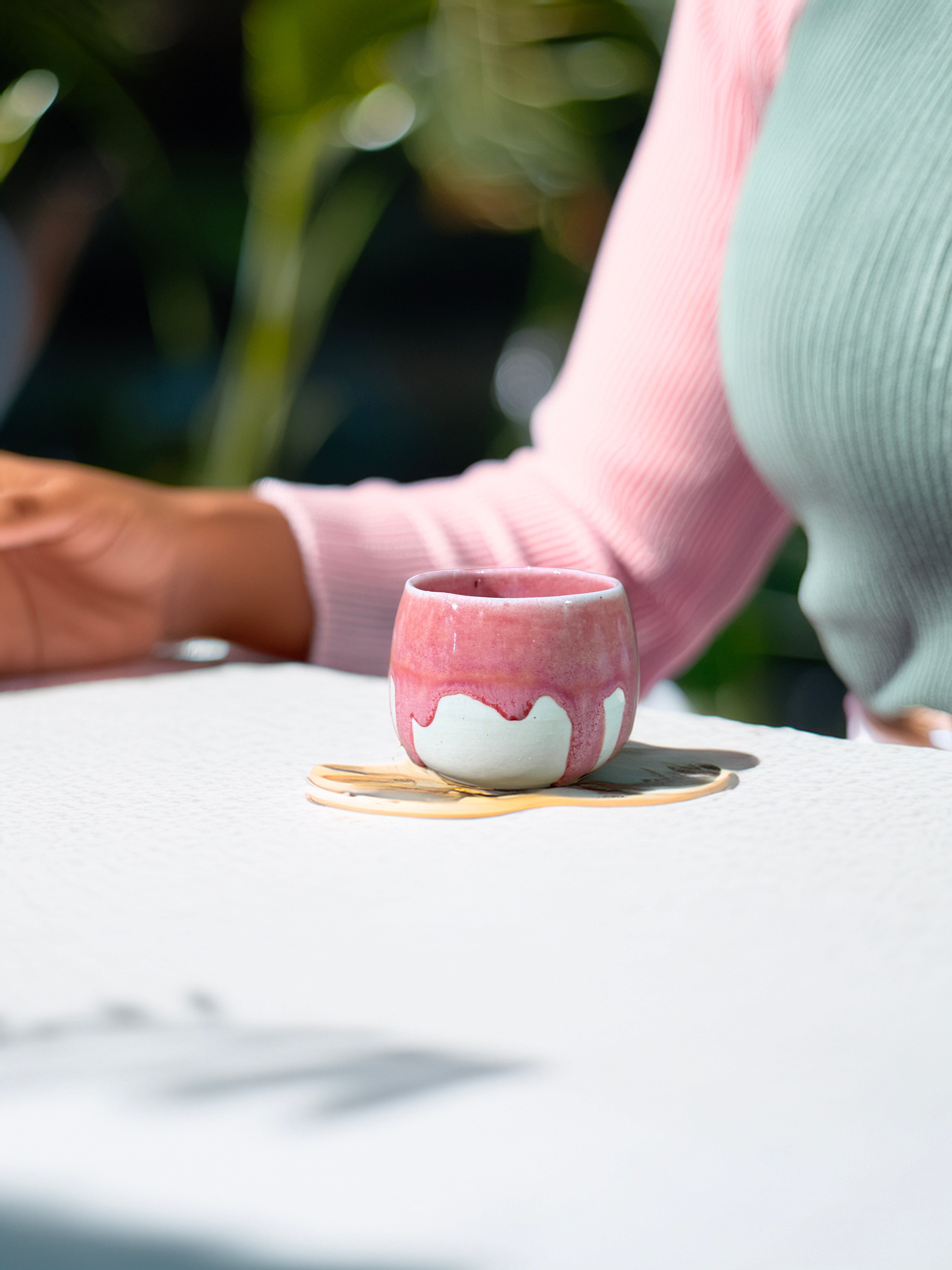 Viridis Küçük Boy El İşi Bardak