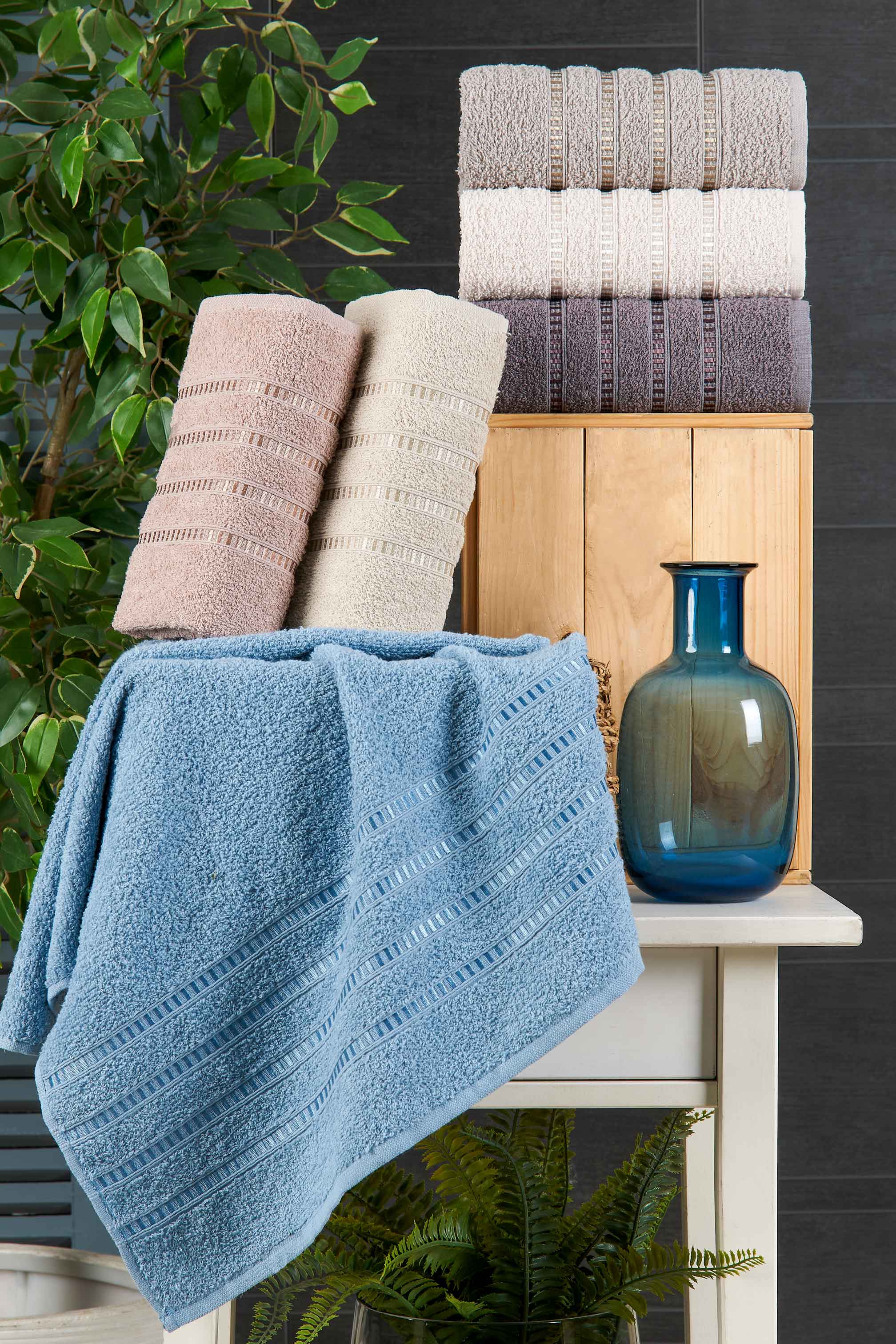 Senay 6 Parça 50x90 Havlu Seti