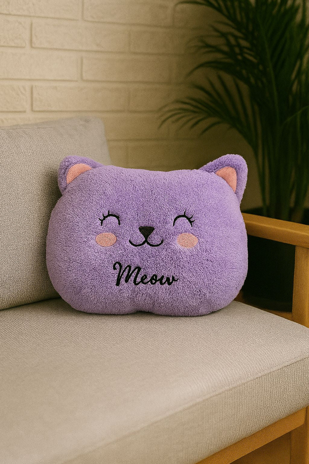 Dekoratif Yastık Kedi